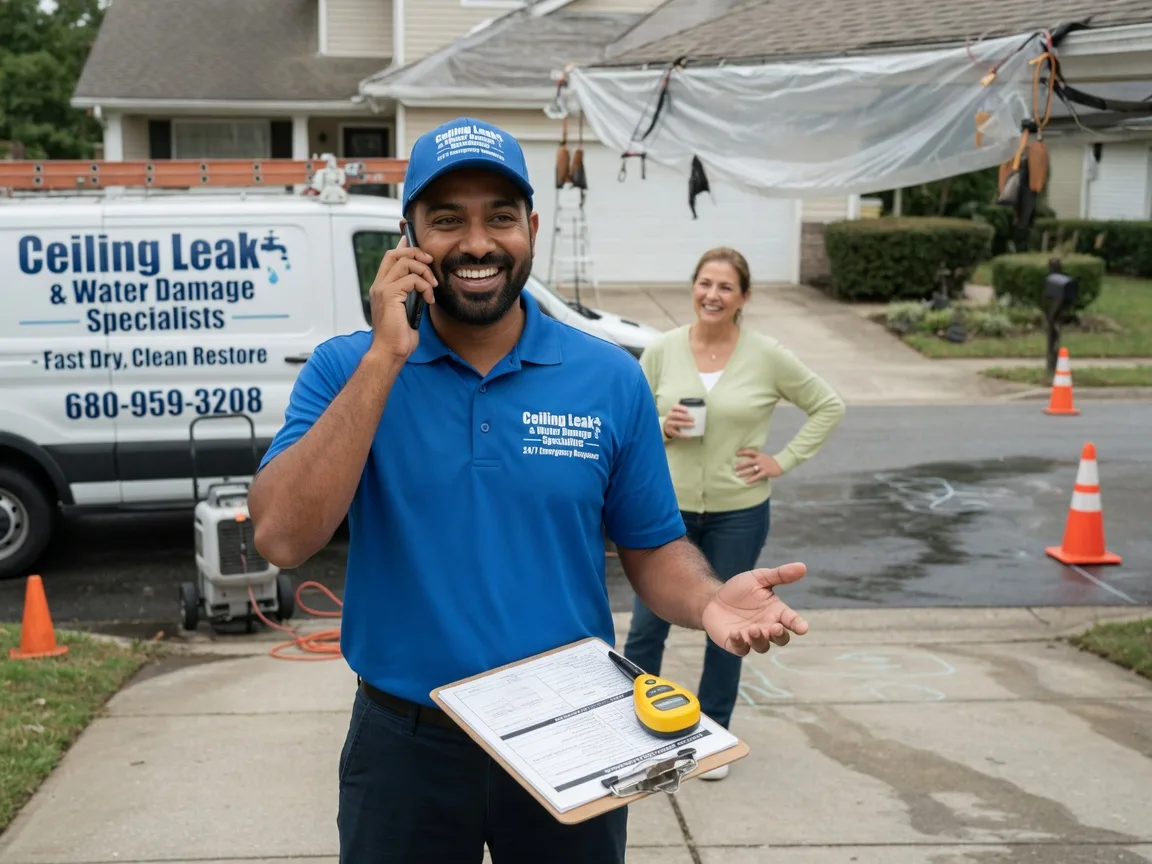 Ceiling Leak Cleanup Wolfcreek, WV FAQs